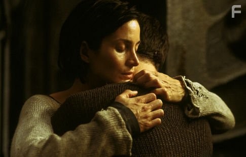 Keanu Reeves and Carrie-Anne Moss in Матрица: Революция (2003)