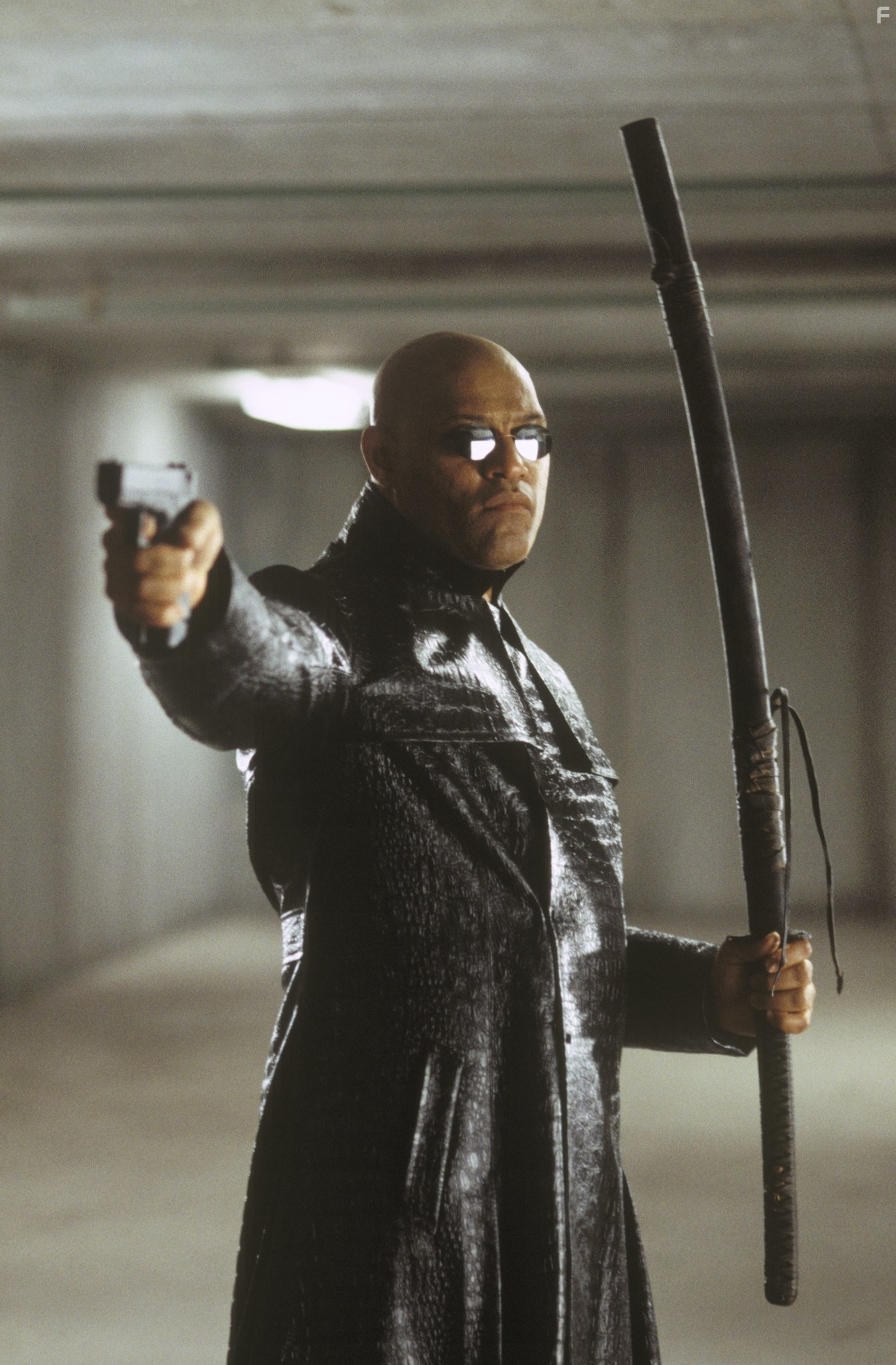 Laurence Fishburne in Матрица: Перезагрузка (2003)