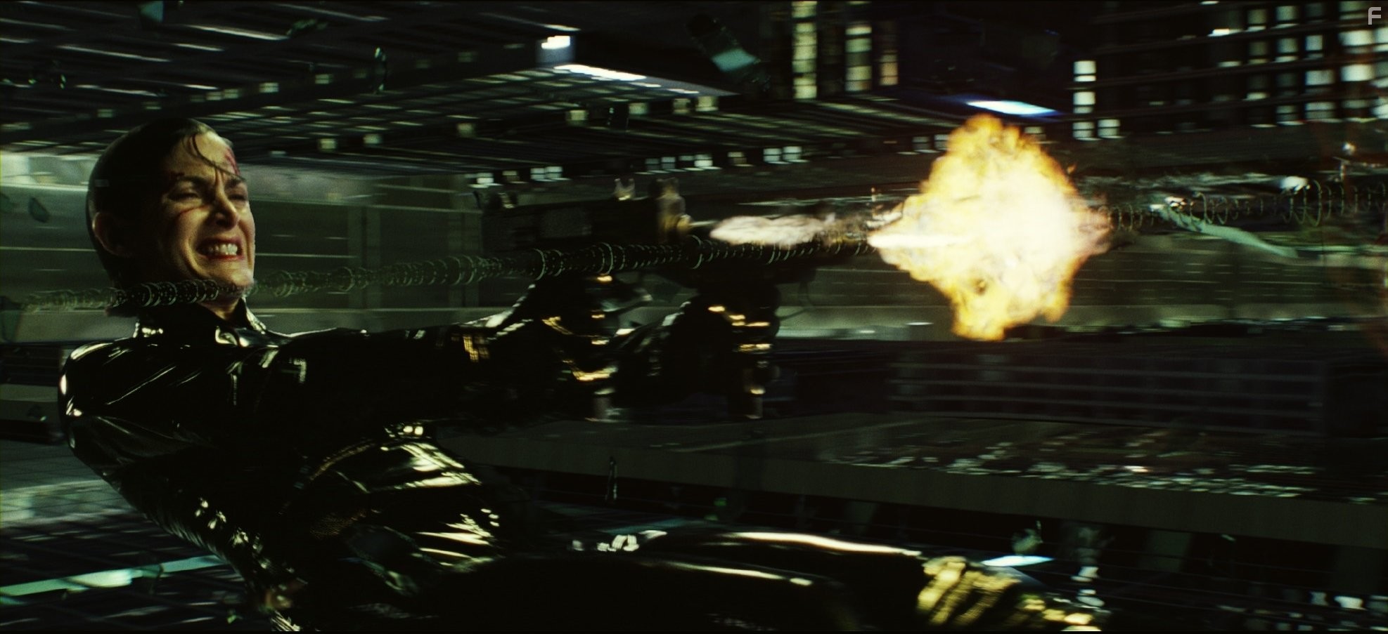 Carrie-Anne Moss in Матрица: Перезагрузка (2003)