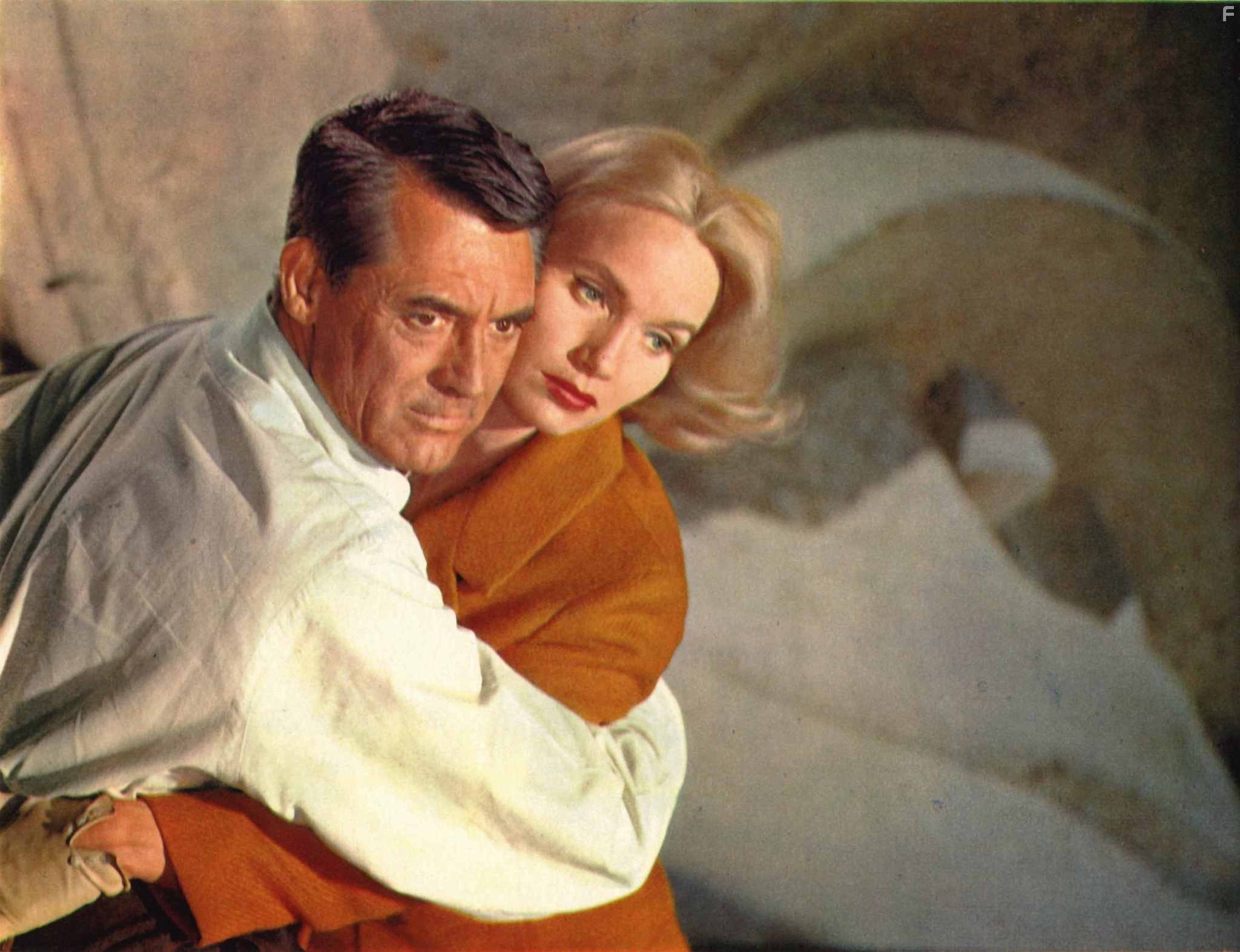 Cary Grant and Eva Marie Saint in На север через северо-запад (1959)