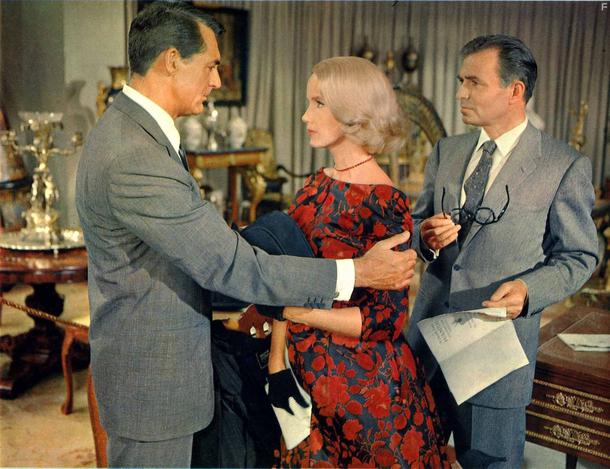 Cary Grant, James Mason, and Eva Marie Saint in На север через северо-запад (1959)