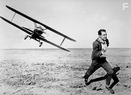 "North By Northwest," Cary Grant. 1959 MGM