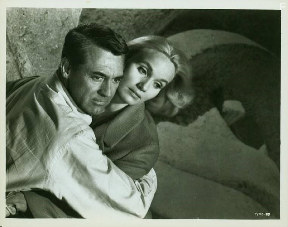 Cary Grant and Eva Marie Saint in На север через северо-запад (1959)