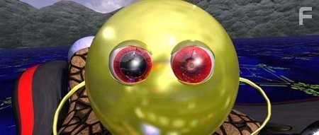 A Sphere reveals himself in 3D to A Square.