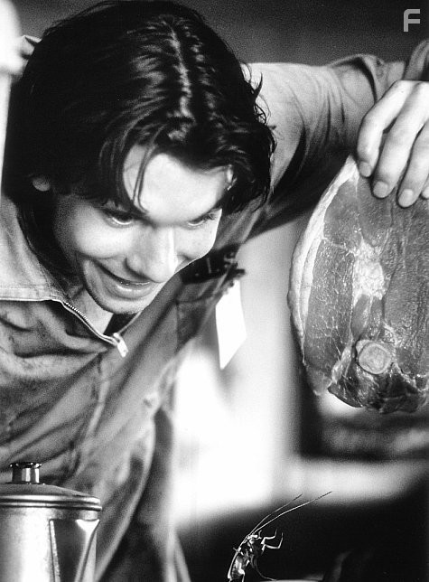 Joe (Jerry O'Connell) lures a roach with a raw steak.