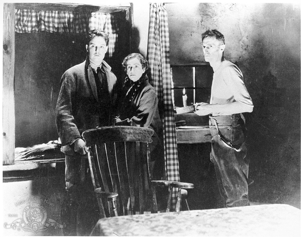 Peggy Ashcroft, Robert Donat, and John Laurie in 39 cтупеней (1935)