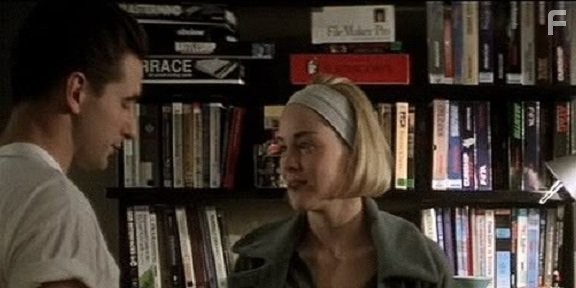Sharon Stone and William Baldwin in Щепка (1993)