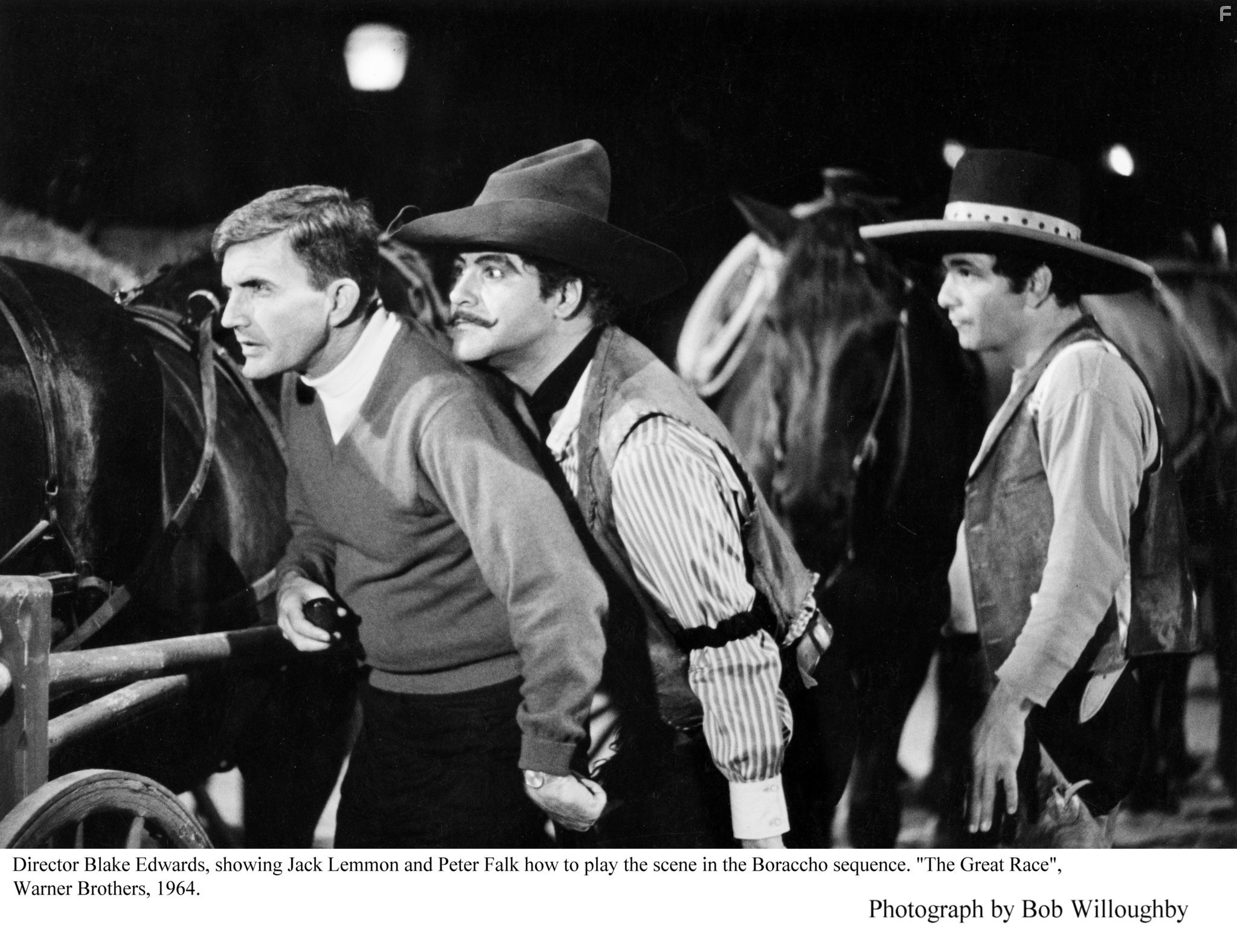 "Great Race, The" Dir. Blake Edwards, Jack Lemmon, Peter Falk Photo taken in 1964 / Warner Bros.