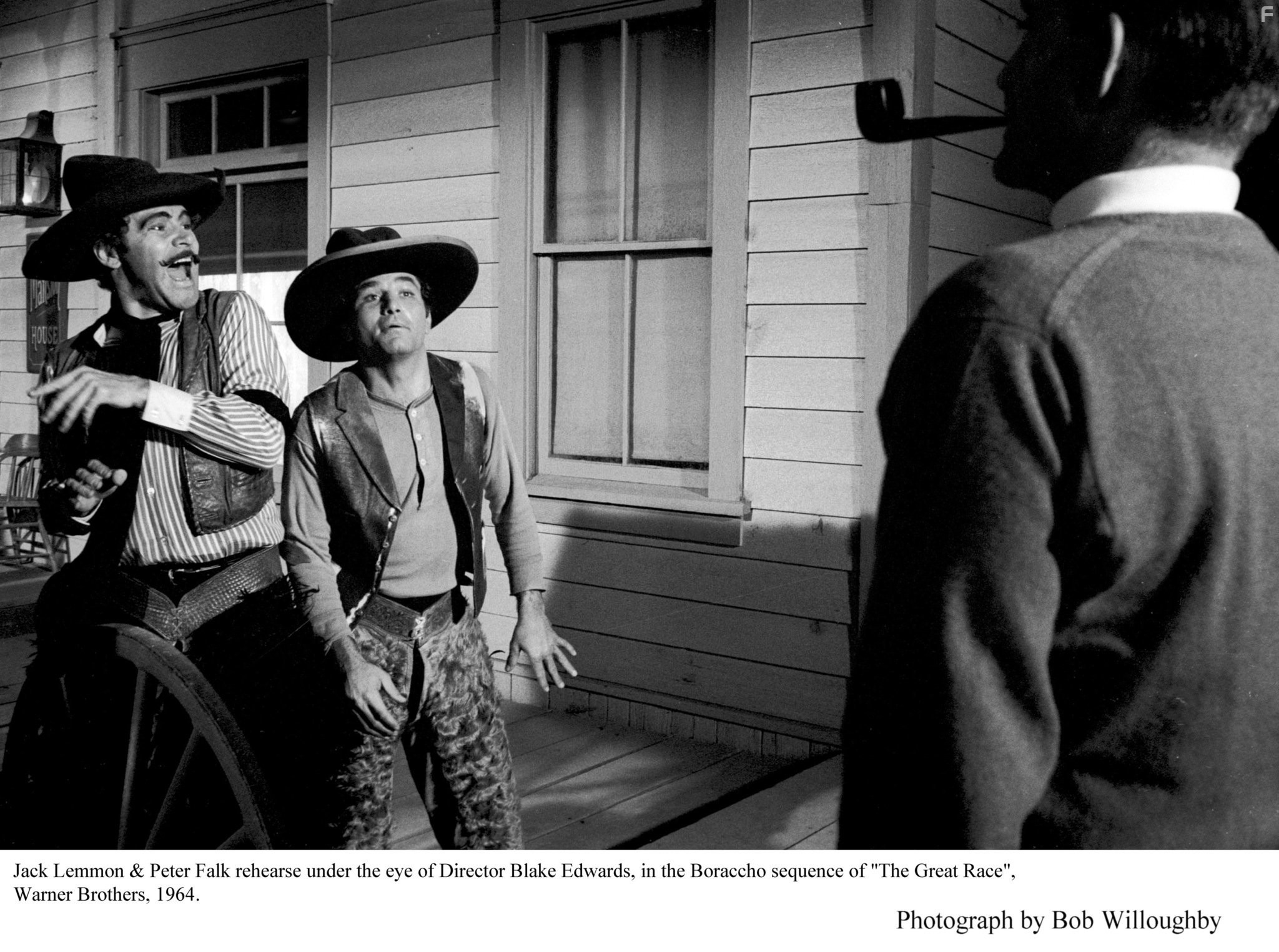 "Great Race, The" Jack Lemmon, Peter Falk, Dir. Blake Edwards Photo taken in 1964 / Warner Bros.