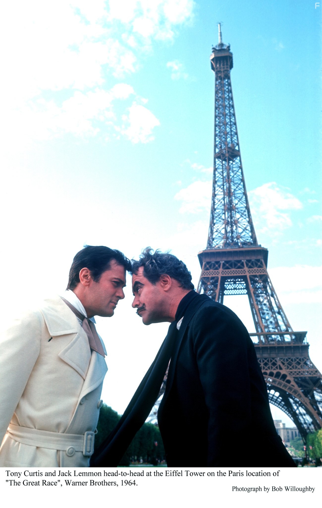 "Great Race, The" Tony Curtis, Jack Lemmon Photo taken in 1964 / Warner Bros.
