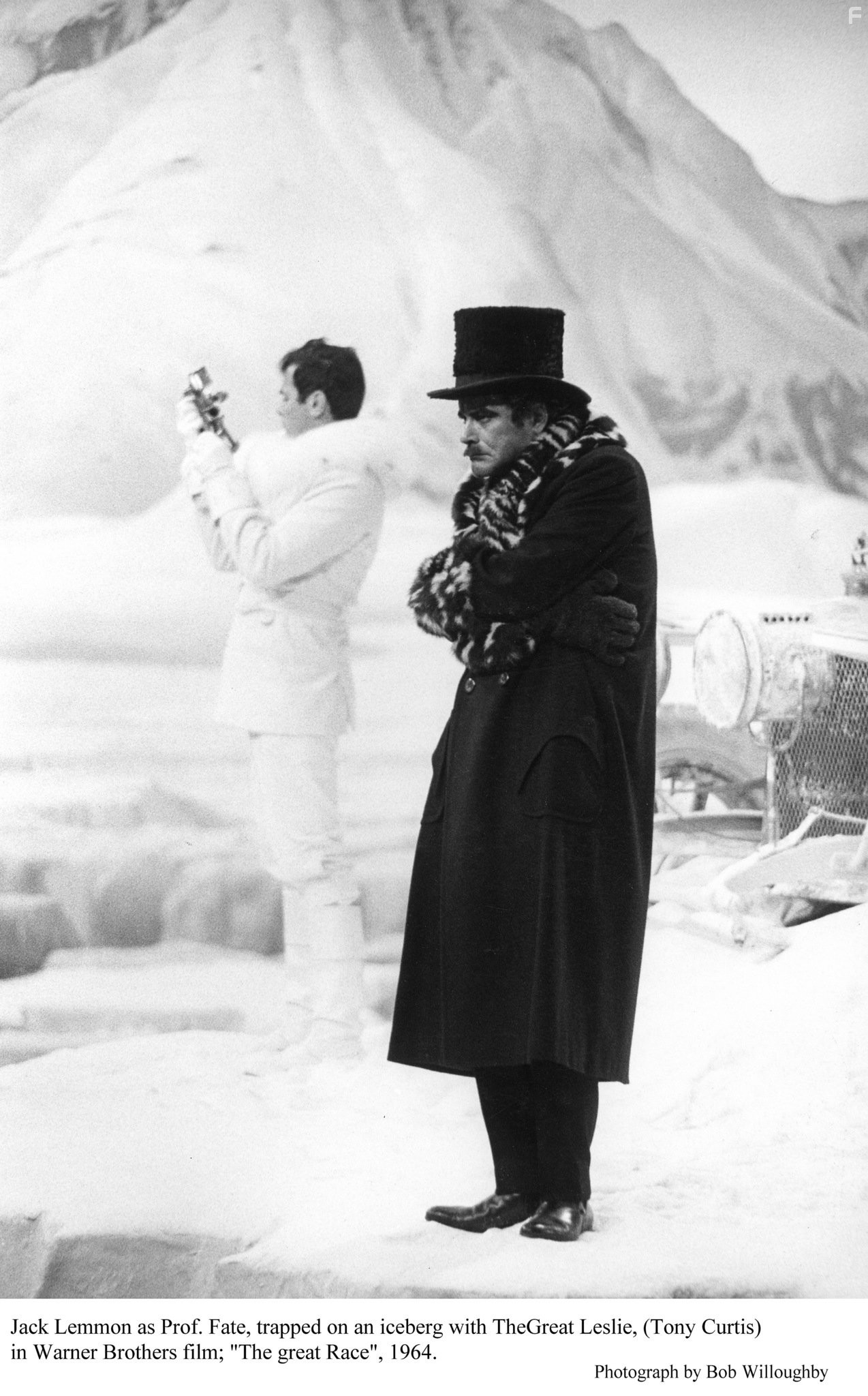 "Great Race, The" Tony Curtis, Jack Lemmon Photo taken in 1964 / Warner Bros.