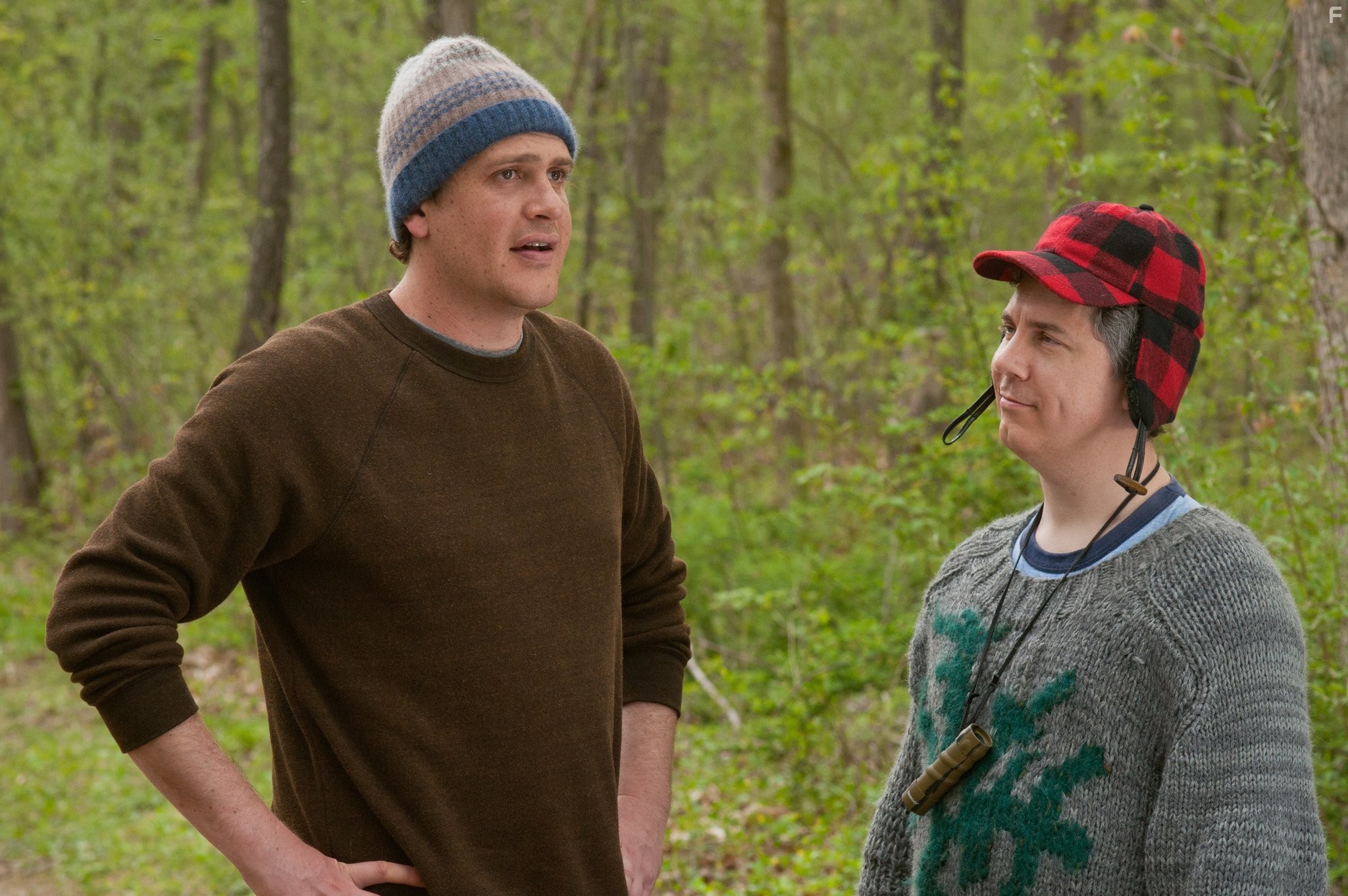Chris Parnell and Jason Segel in Немножко женаты (2012)