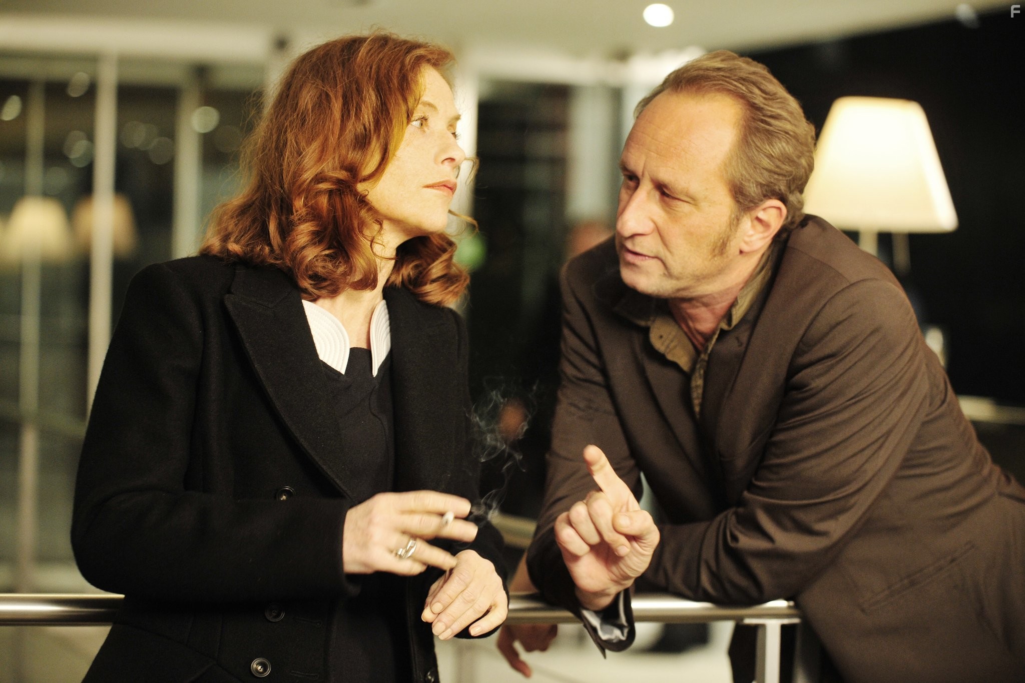 Isabelle Huppert and Beno?t Poelvoorde in Мой самый страшный кошмар (2011)