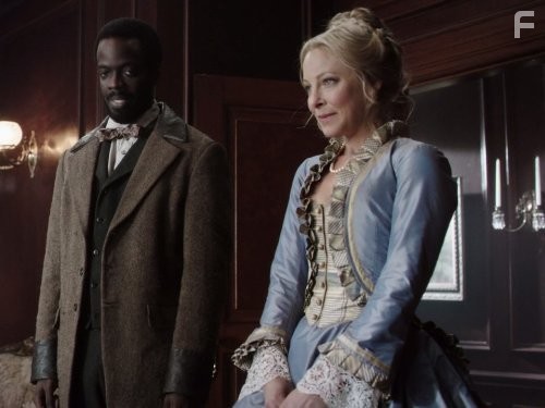 Ato Essandoh and Anastasia Griffith in Легавый (2012)