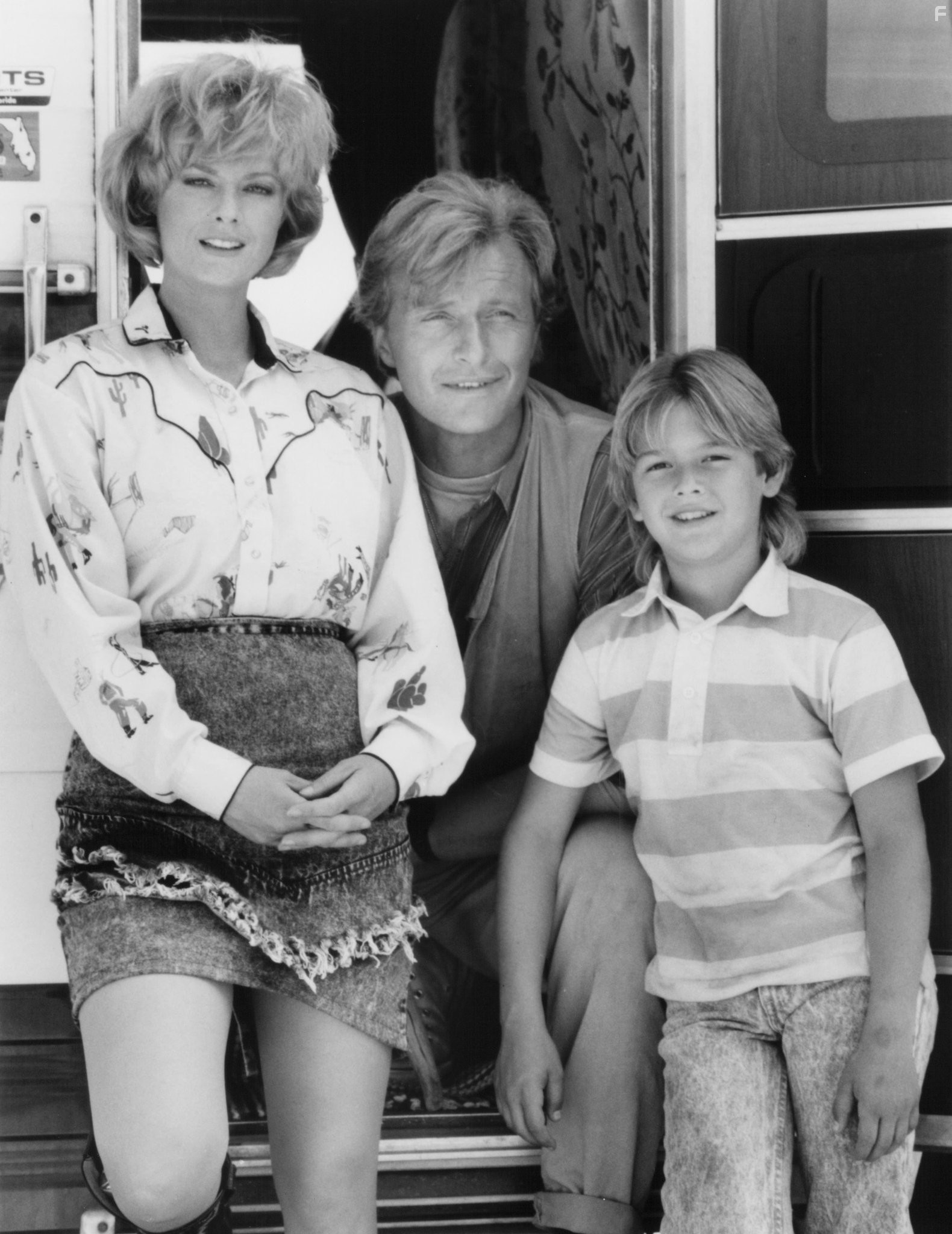 Rutger Hauer, Lisa Blount, and Brandon Call in Слепая ярость (1989)