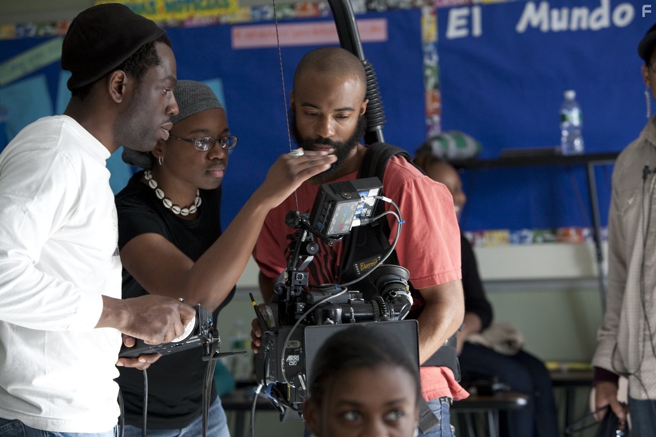 Dee Rees, Bradford Young, and Hans Charles in Отверженная (2011)