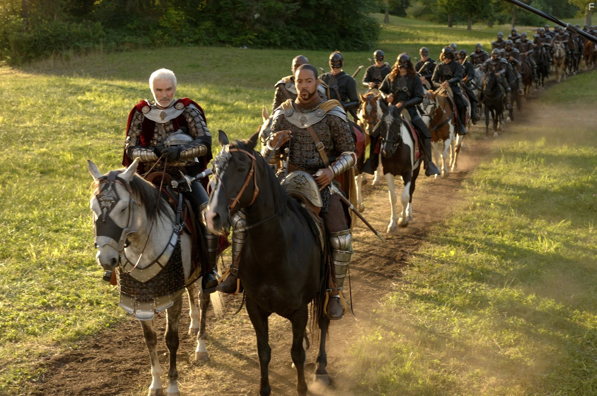 Burt Reynolds and Brian White in Во имя короля: История осады подземелья (2007)