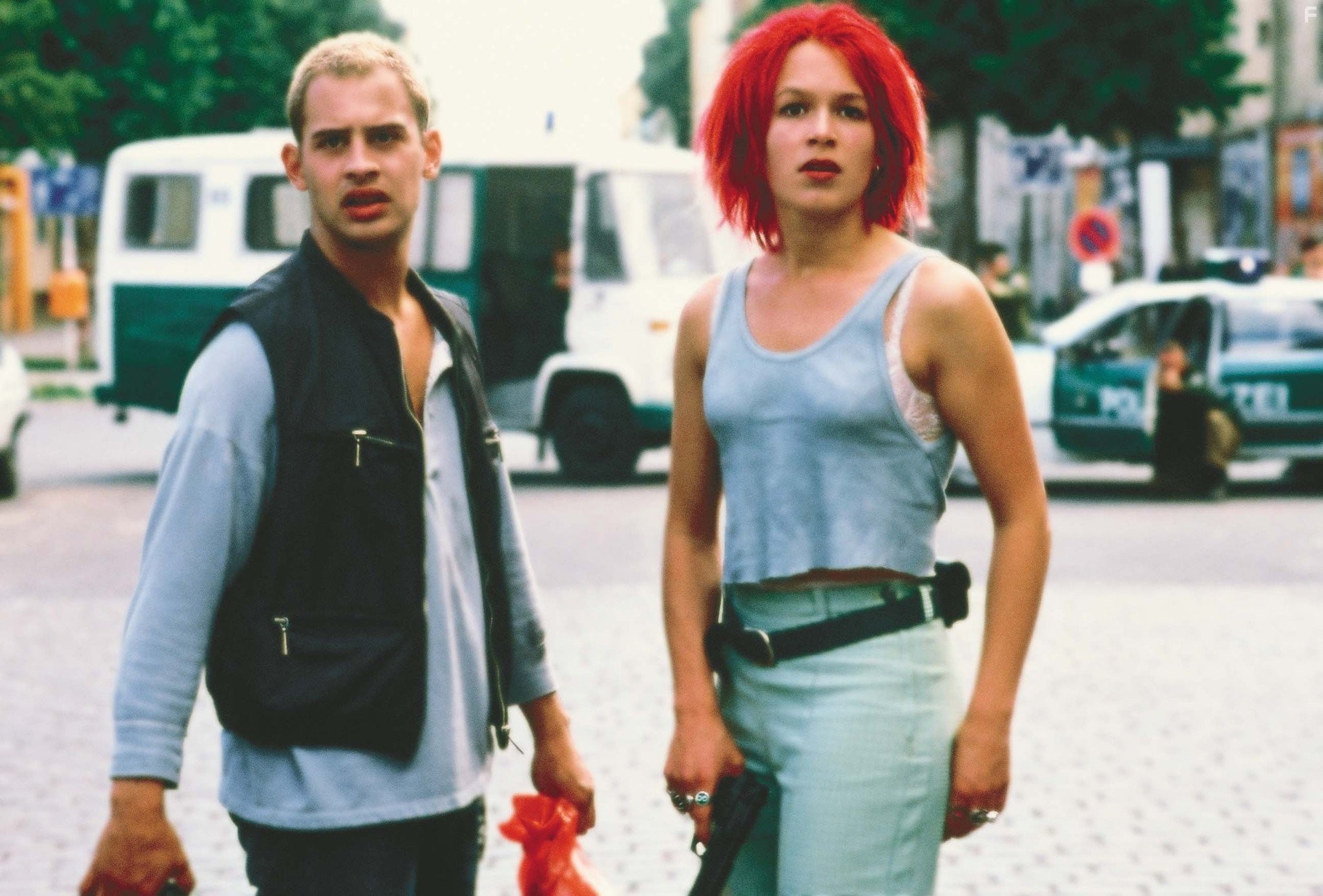 Moritz Bleibtreu and Franka Potente in Беги, Лола, беги (1998)
