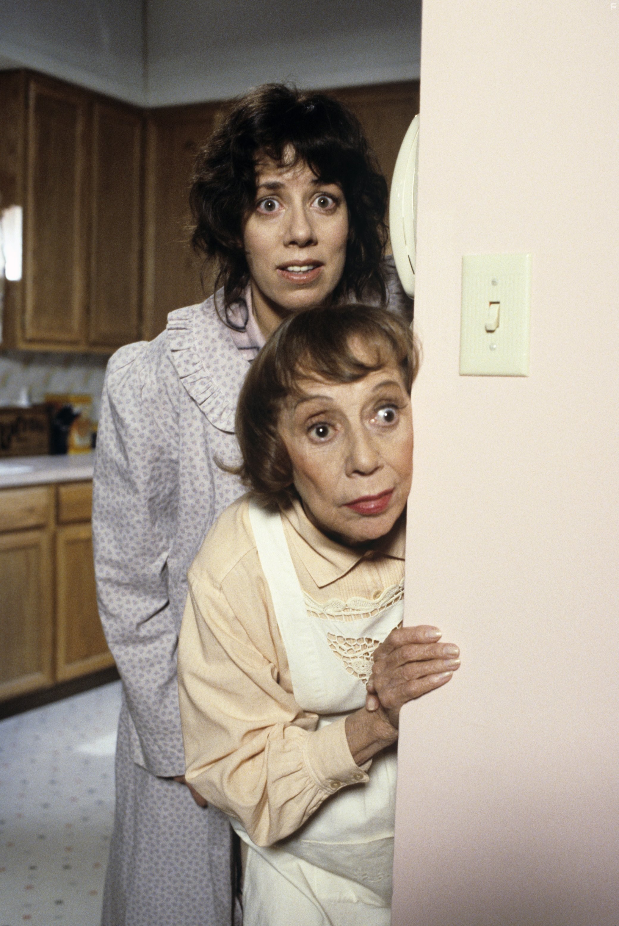 Allyce Beasley and Imogene Coca in Детективное агентство 'Лунный свет' (1985)