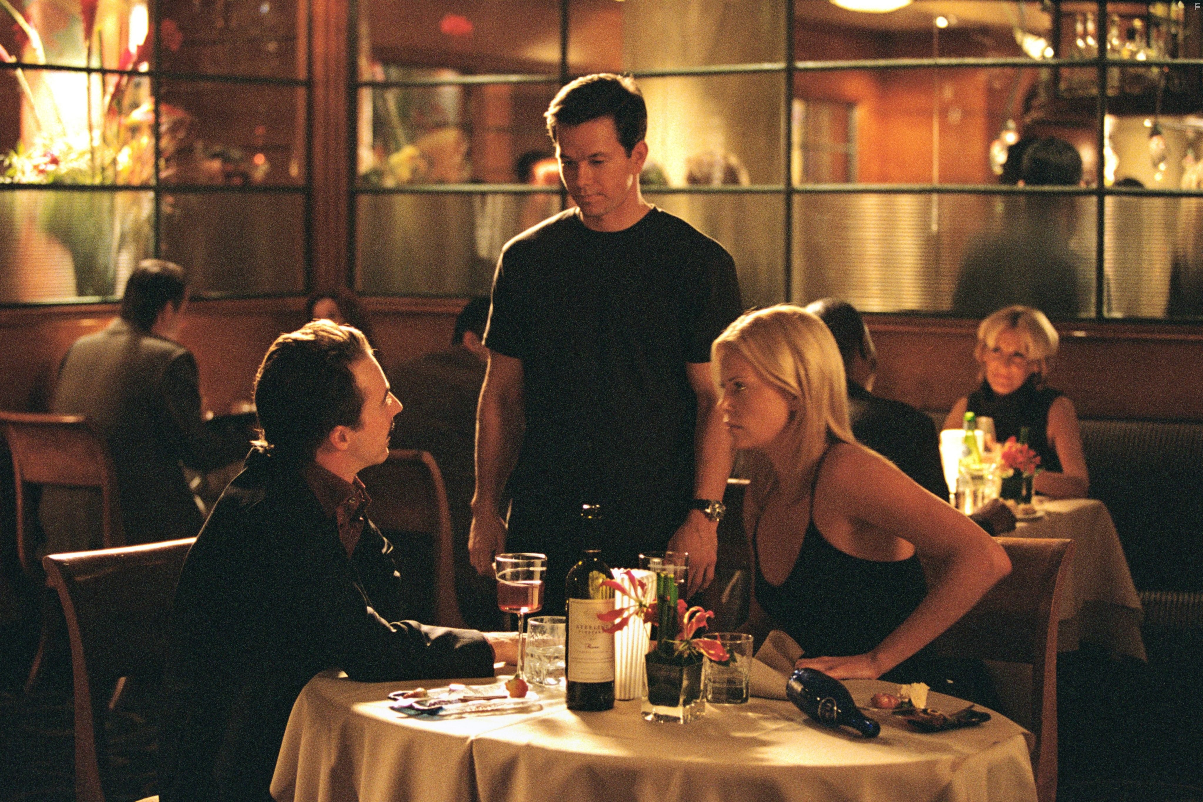 Charlize Theron, Mark Wahlberg, and Edward Norton in Ограбление по-итальянски (2003)