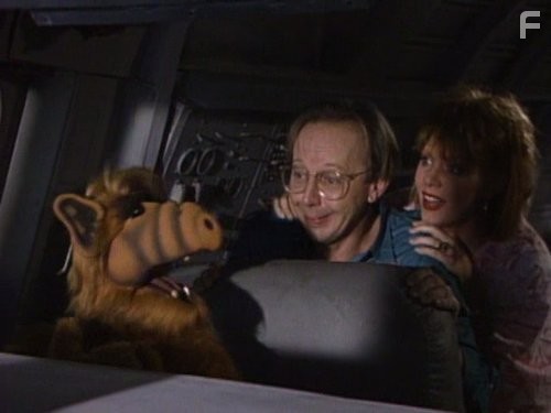 Anne Schedeen and Max Wright in Альф (1986)