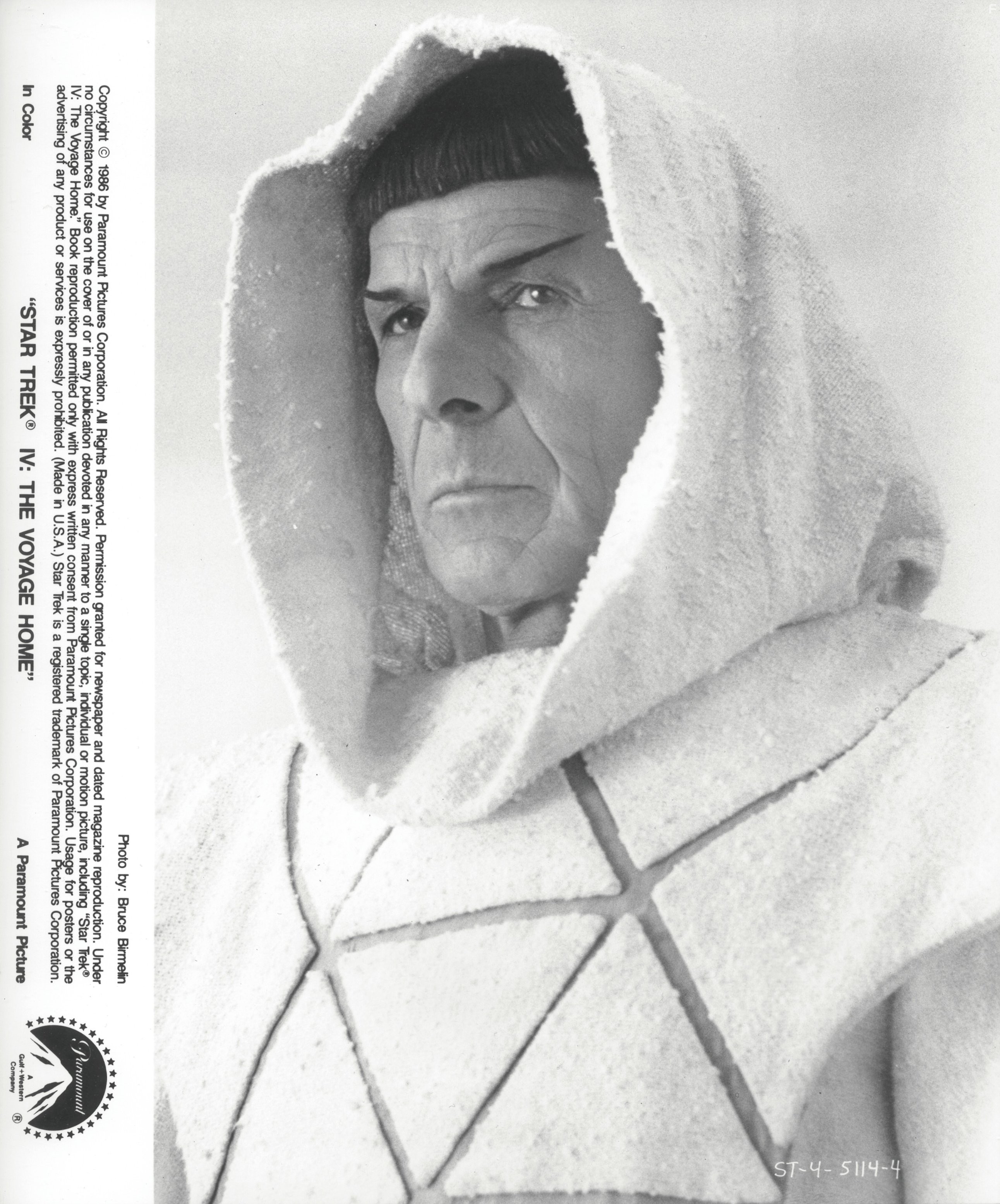 Leonard Nimoy in Звездный путь 4: Дорога домой (1986)