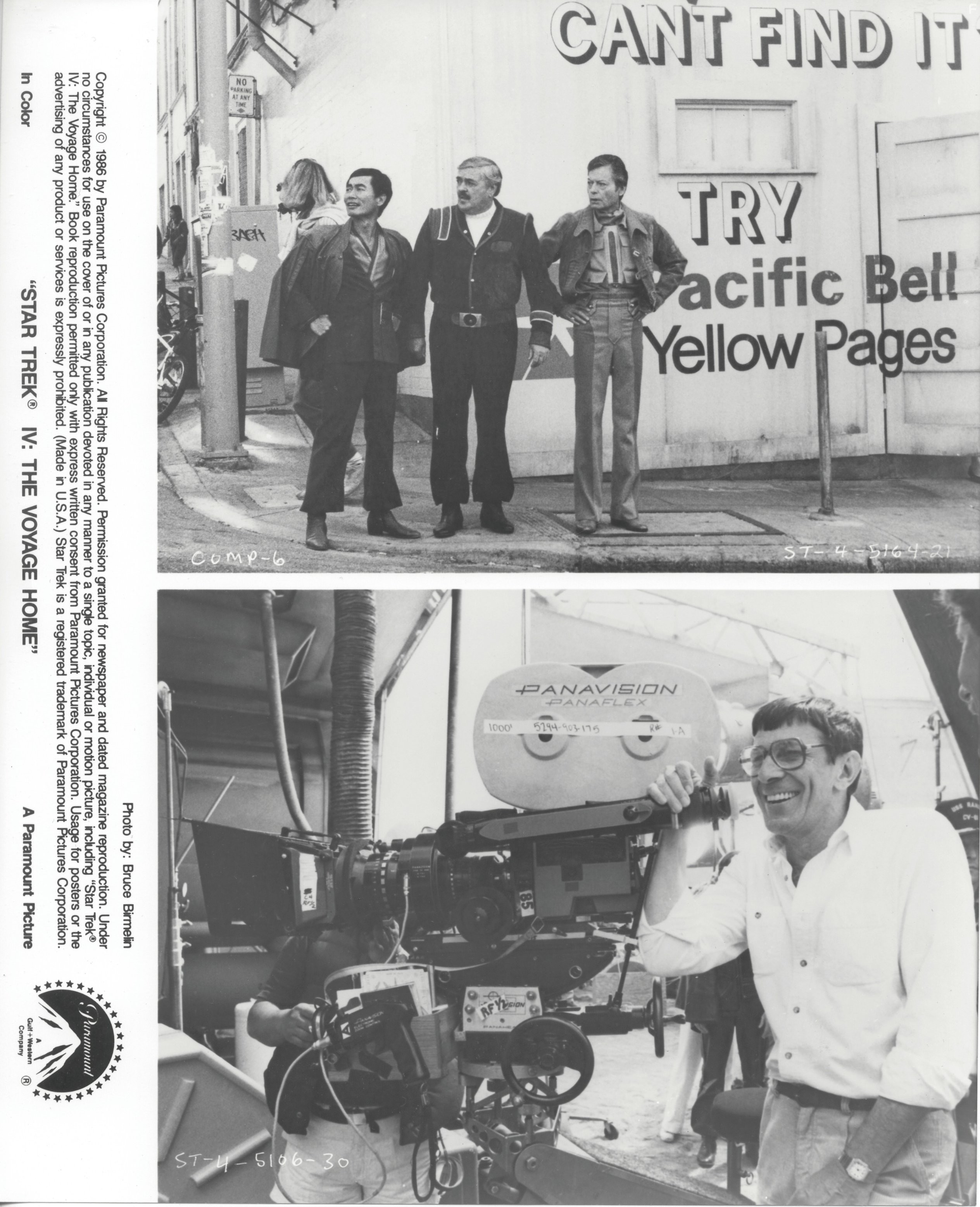 Leonard Nimoy, James Doohan, DeForest Kelley, and George Takei in Звездный путь 4: Дорога домой (1986)