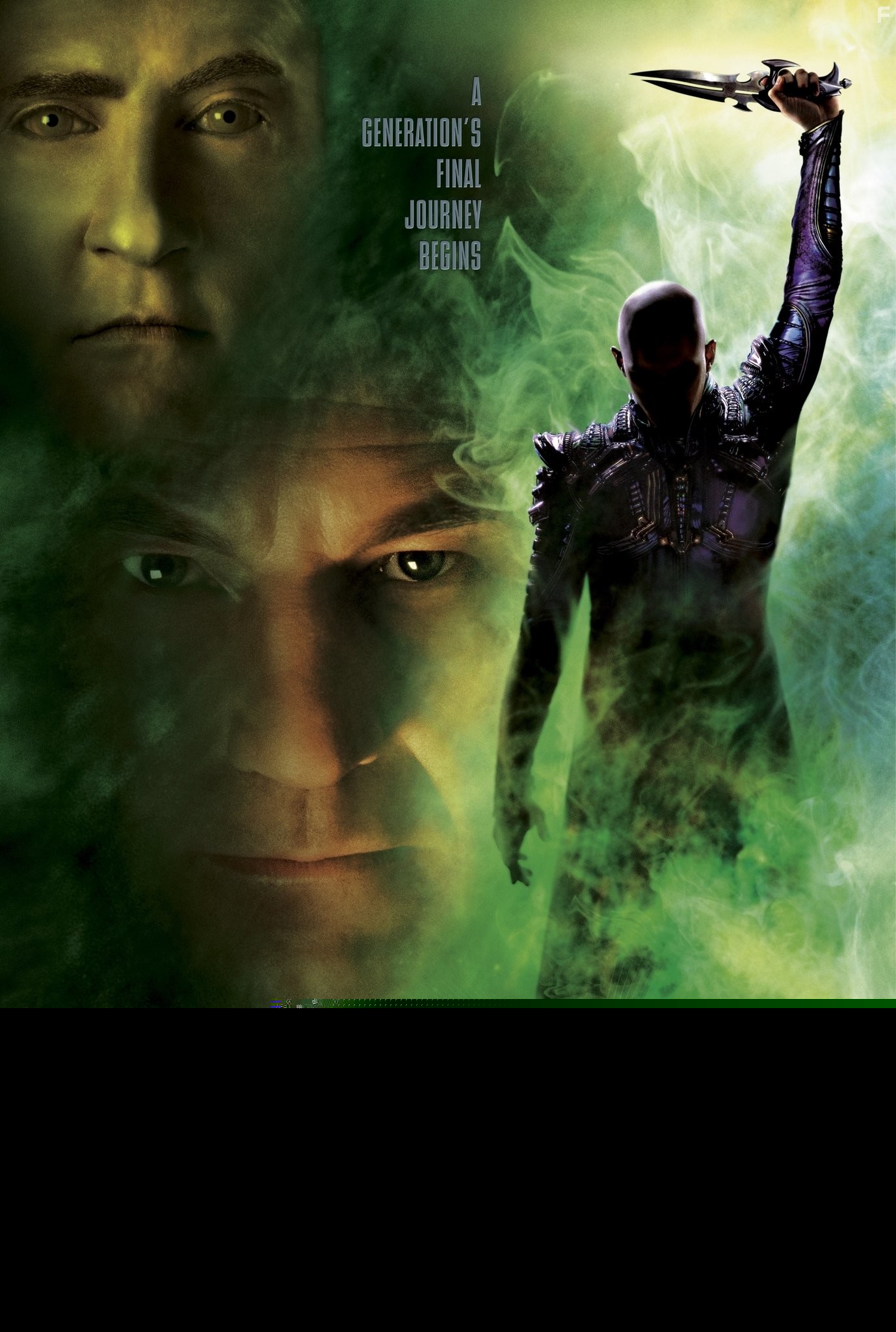 Brent Spiner and Patrick Stewart in Звездный путь: Возмездие (2002)