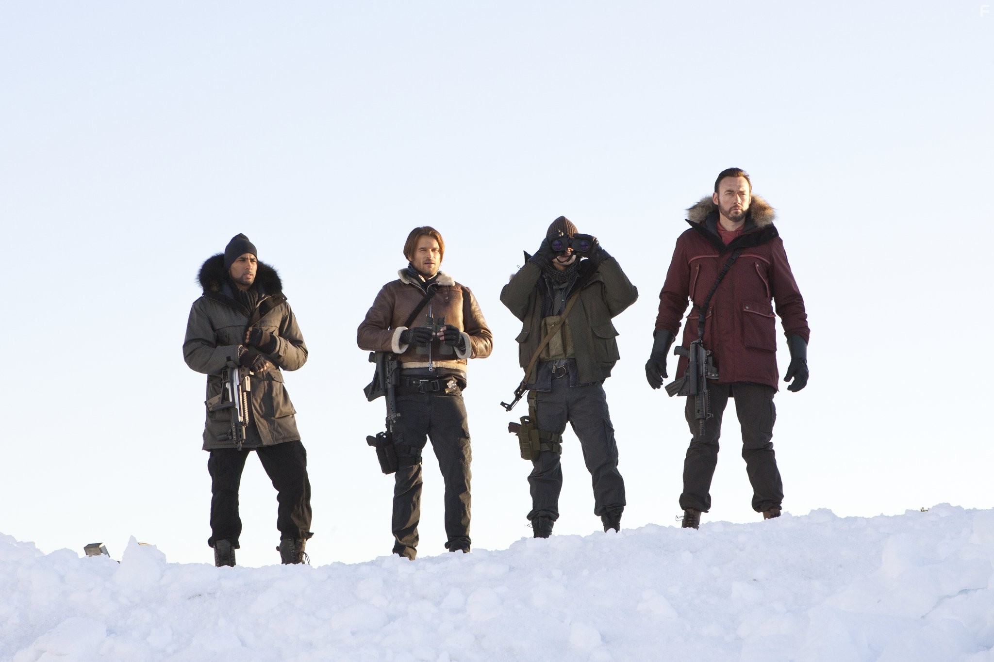 Kevin Durand, Boris Kodjoe, Johann Urb, and Robin Kasyanov in Обитель зла: Возмездие (2012)
