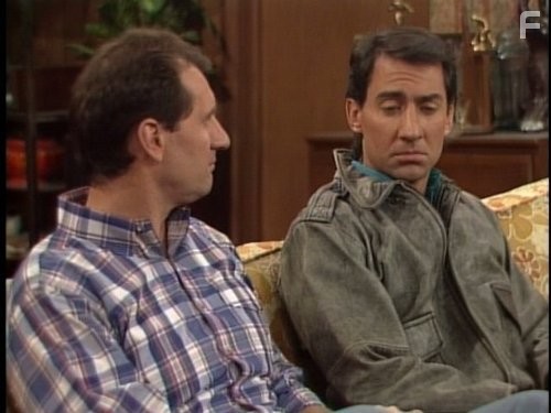 David Garrison and Ed O'Neill in Женаты... с детьми (1987)