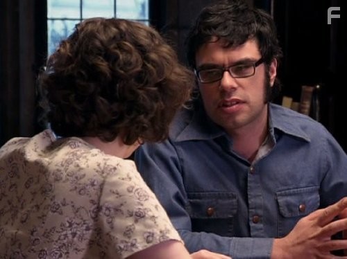 Kristen Schaal and Jemaine Clement in Летучие Конкорды (2007)
