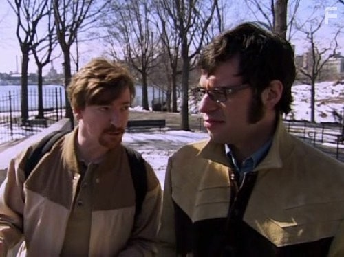 Rhys Darby and Jemaine Clement in Летучие Конкорды (2007)