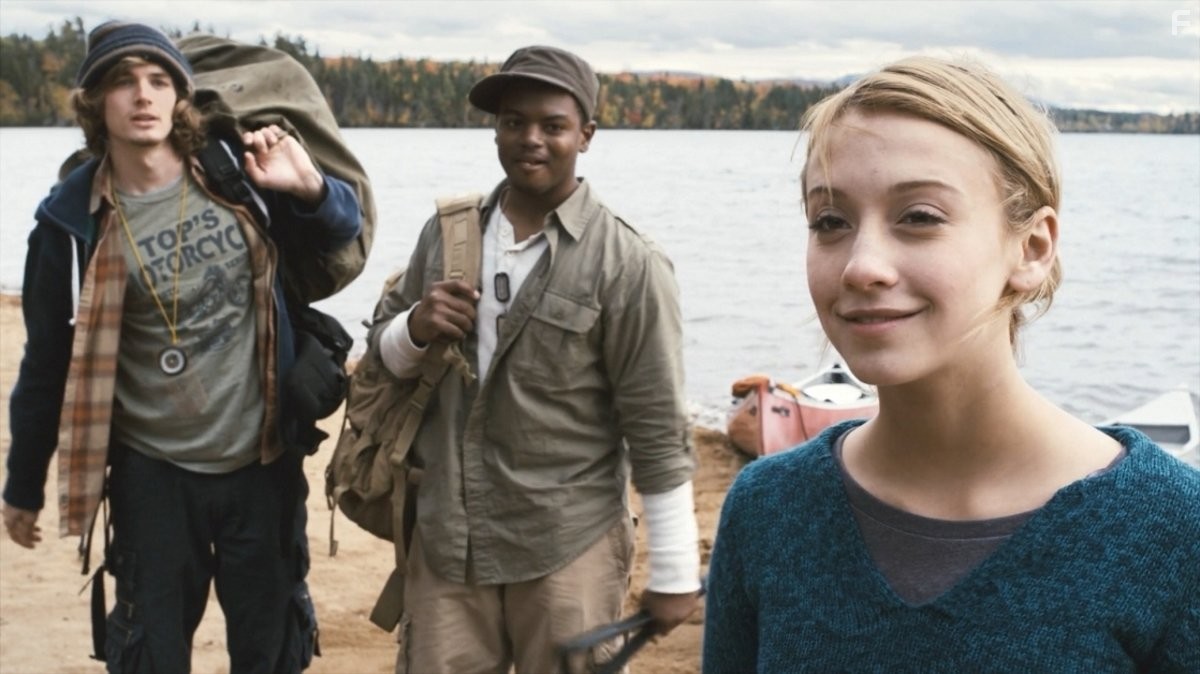 Stella Maeve, J. Mallory McCree, and Alexander Nifong in CLONED: The Recreator Chronicles (2012)