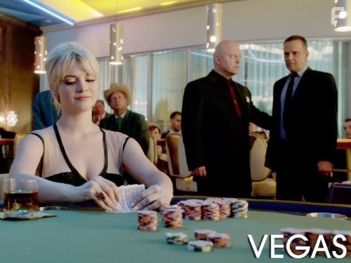 Michael Chiklis, James Russo, and Sarah Jones in Вегас (2012)