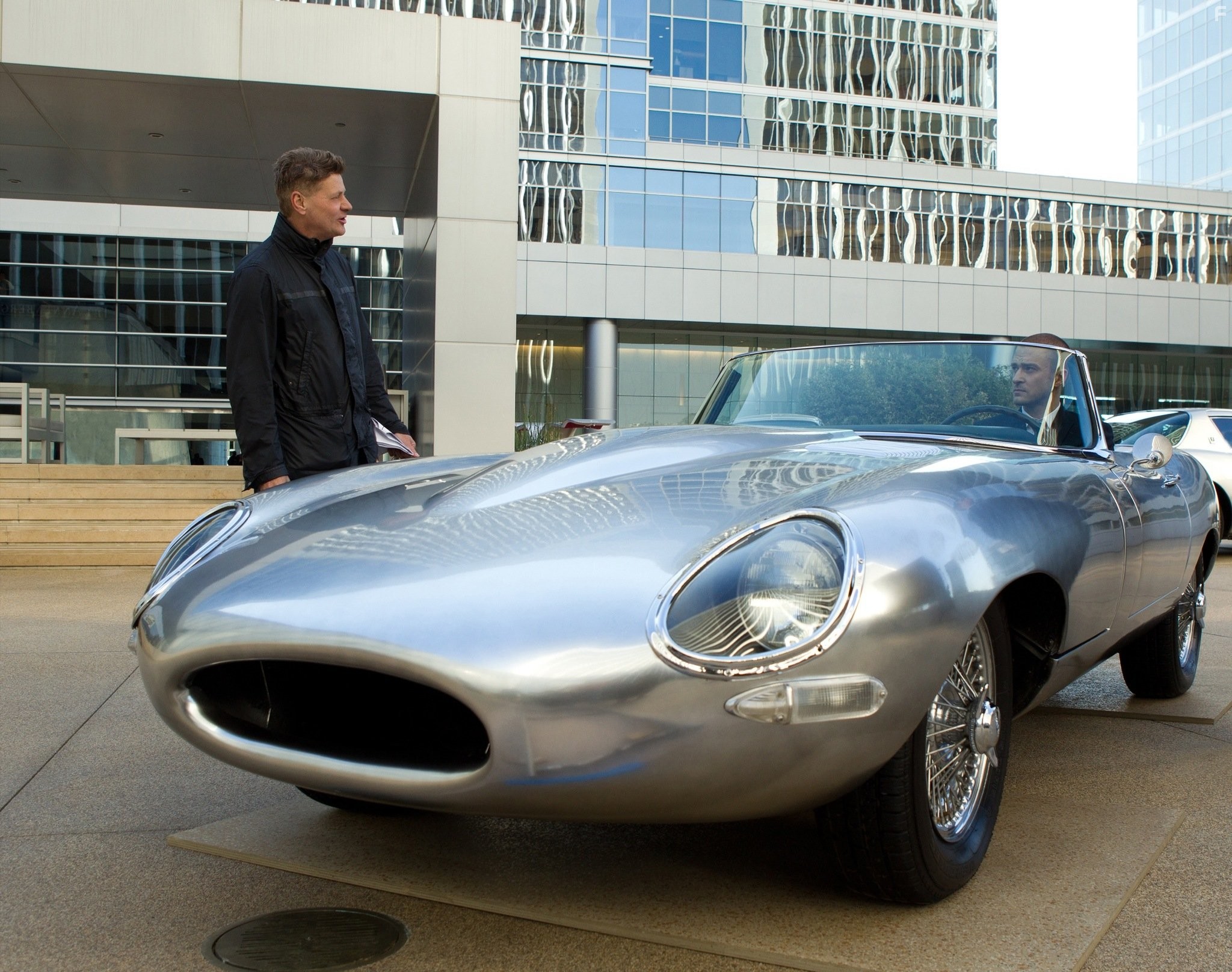 Justin Timberlake and Andrew Niccol in Время (2011)