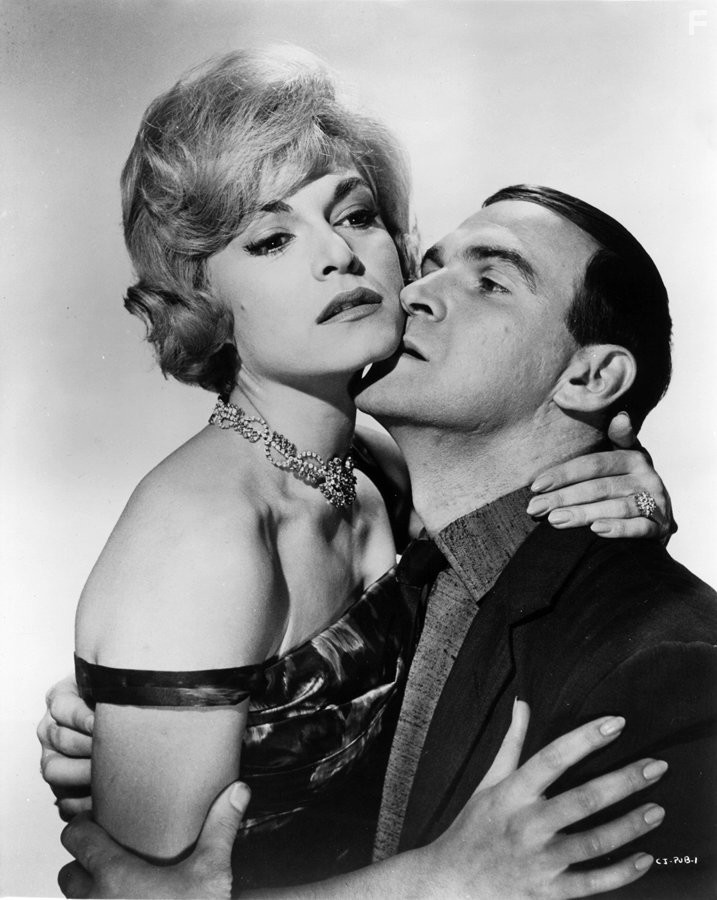 Stanley Baker and Margit Saad in The Criminal (1960)