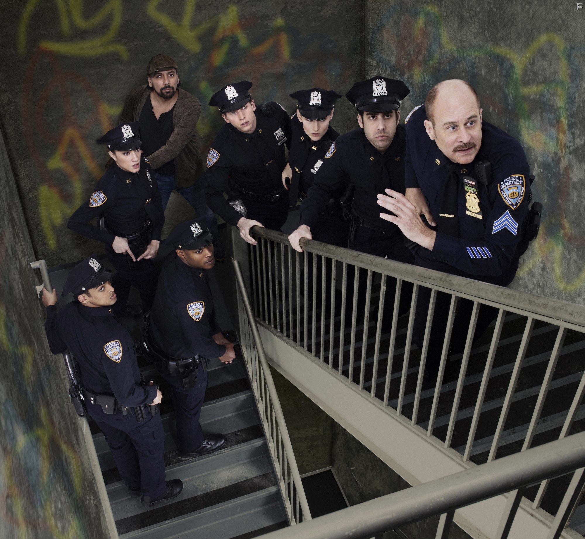 Adam Goldberg, Leelee Sobieski, Terry Kinney, Judy Marte, Felix Solis, and Harold House Moore in NYC 22 (2012)