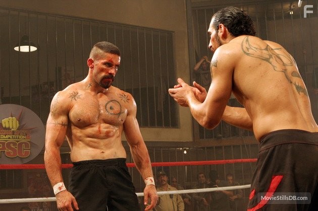 Scott Adkins and Marko Zaror in Неоспоримый 3 (2010)