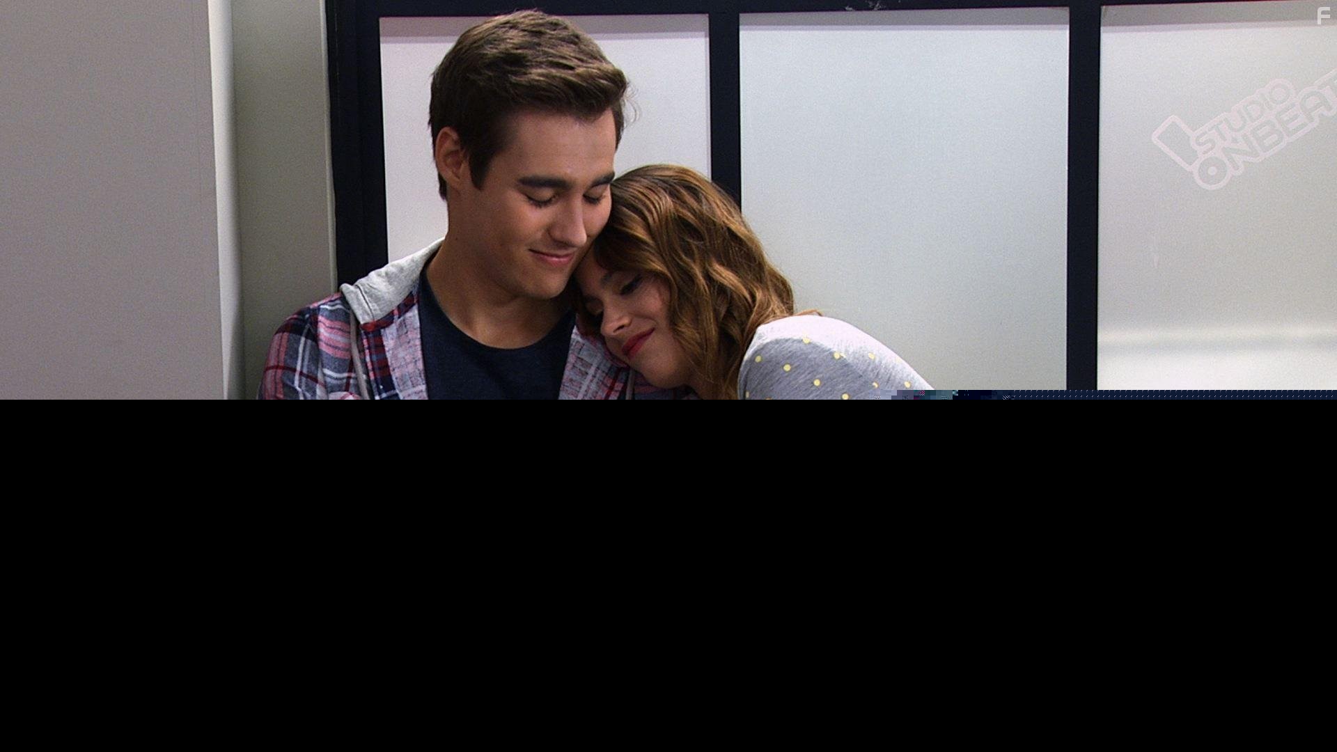 Jorge Blanco and Martina Stoessel in Violetta (2012)