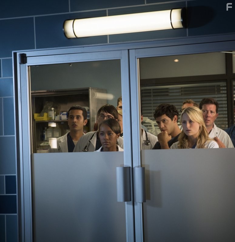 Mamie Gummer, Michael Rady, and Aja Naomi King in Доктор Эмили Оуэнс (2012)