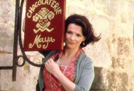 Juliette Binoche stars as Vianne