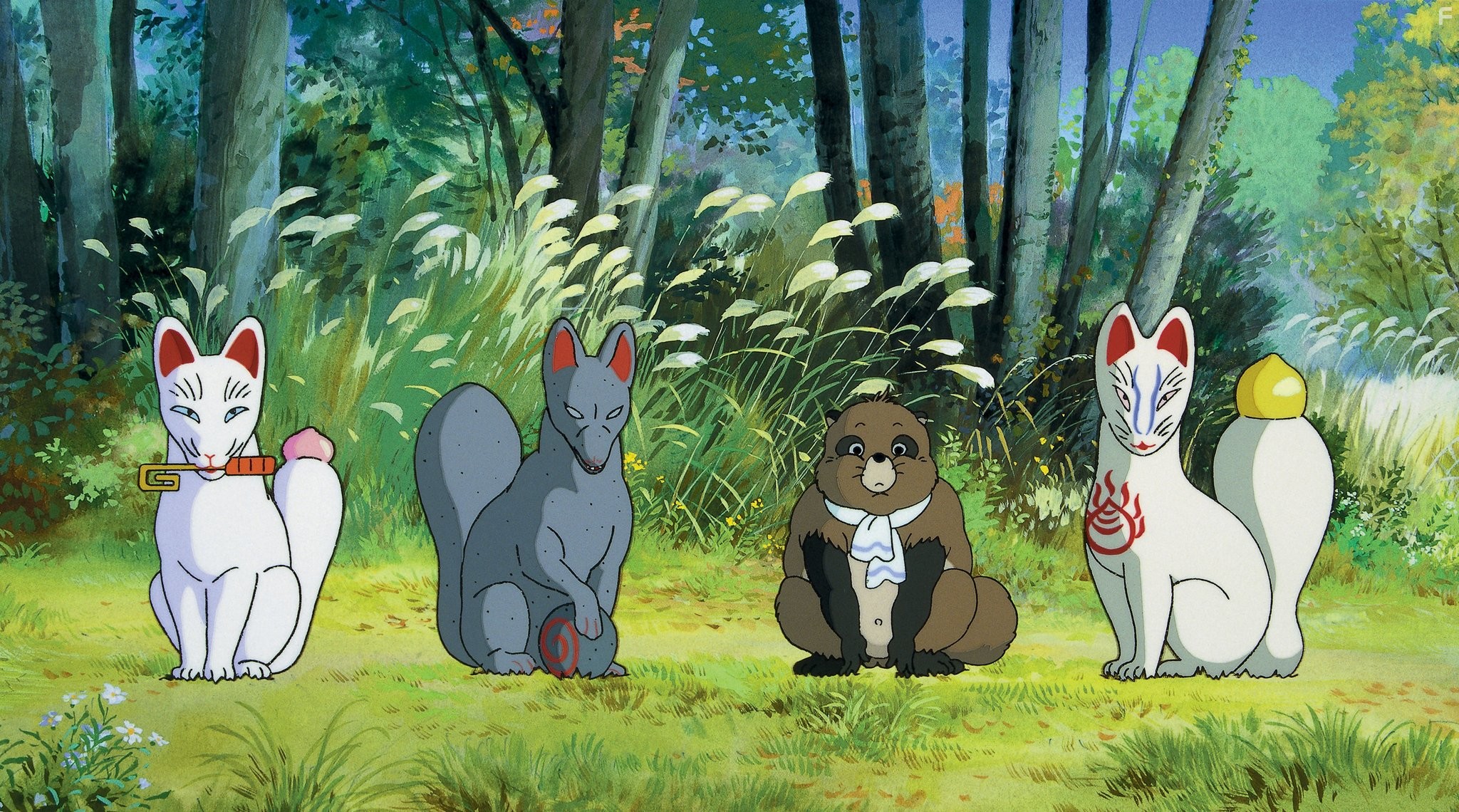 Bойна тануки в периоды Хэйсэй и Помпоко (1994)