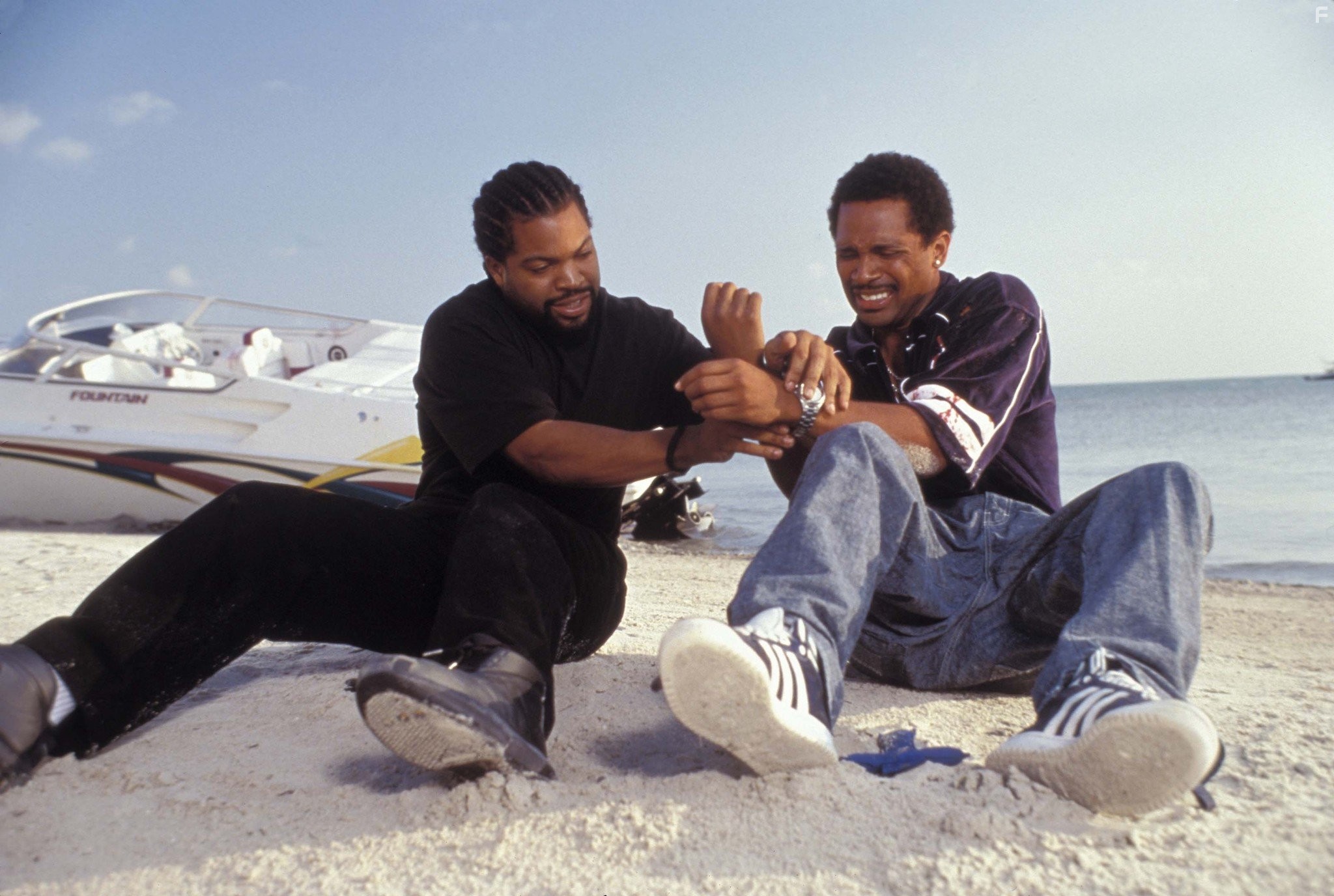 Ice Cube and Mike Epps in Всё о Бенджаминах (2002)
