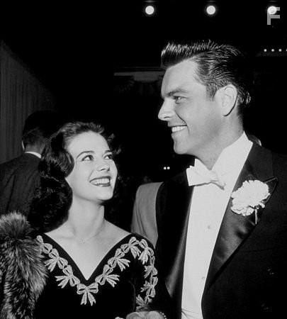 "Academy Awards: 30th Annual," Natalie Wood and Robert Wagner.