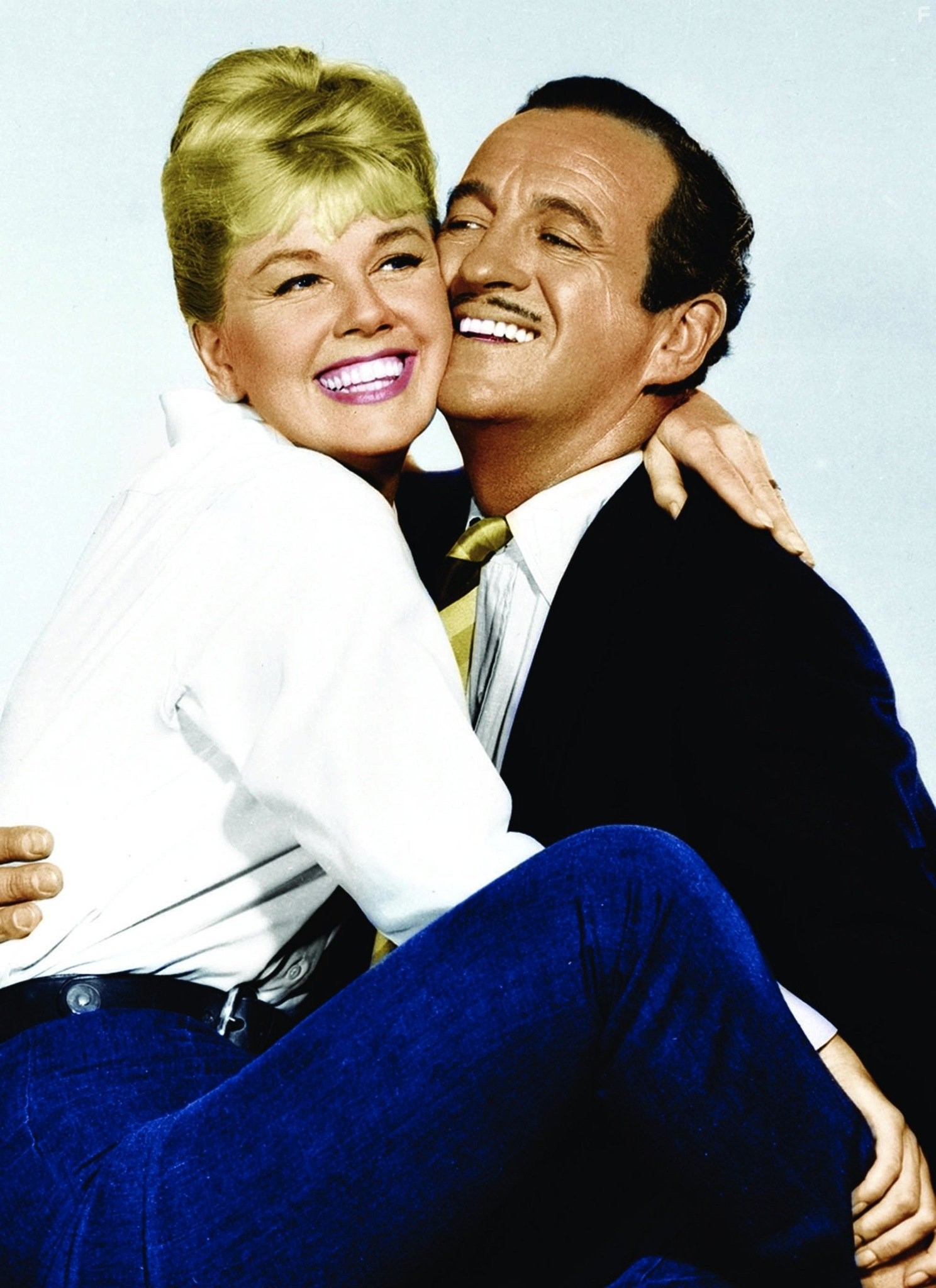 Doris Day and David Niven in Пожалуйста, не ешь маргаритки! (1960)