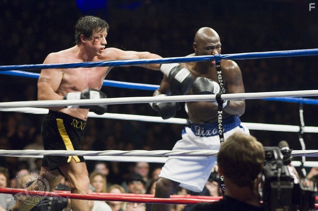 Sylvester Stallone and Antonio Tarver in Рокки Бальбоа (2006)