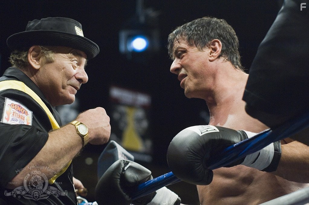 Sylvester Stallone and Burt Young in Рокки Бальбоа (2006)