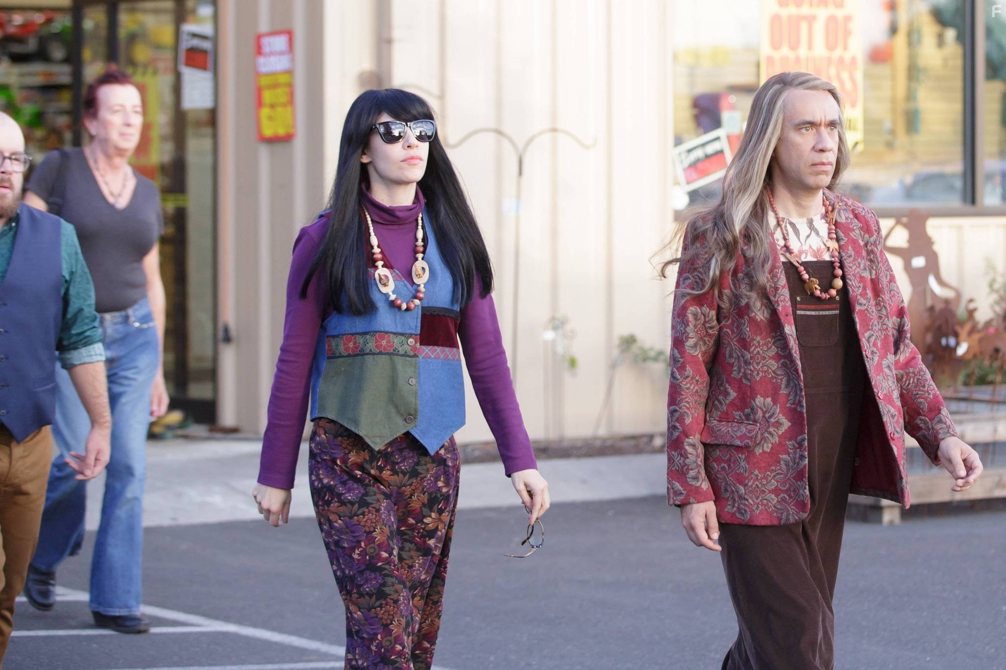 Fred Armisen and Carrie Brownstein in Портландия (2011)