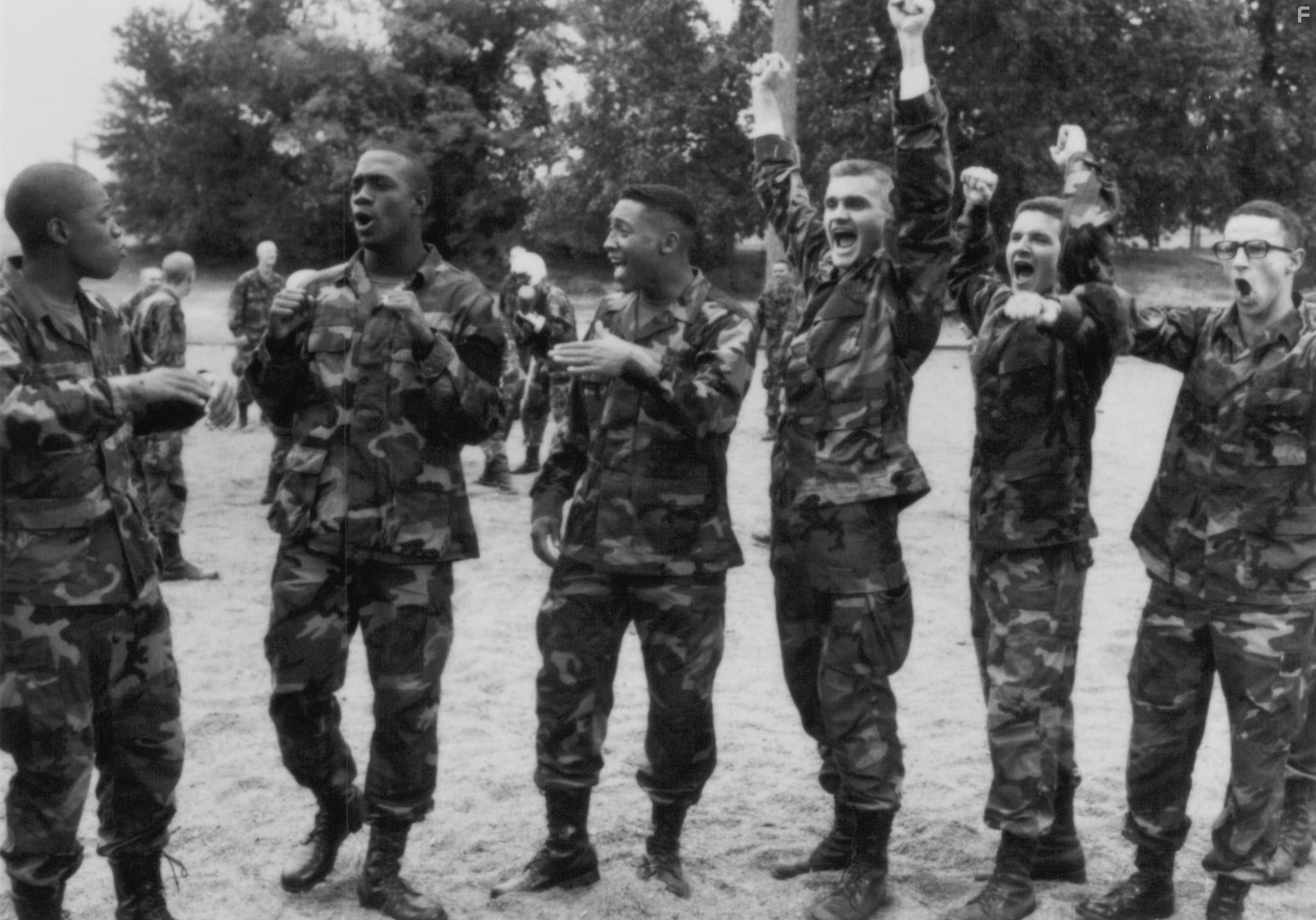 Lillo Brancato, Kadeem Hardison, Richard T. Jones, Khalil Kain, and Gregory Sporleder in Чeловек эпохи Bозрождения (1994)