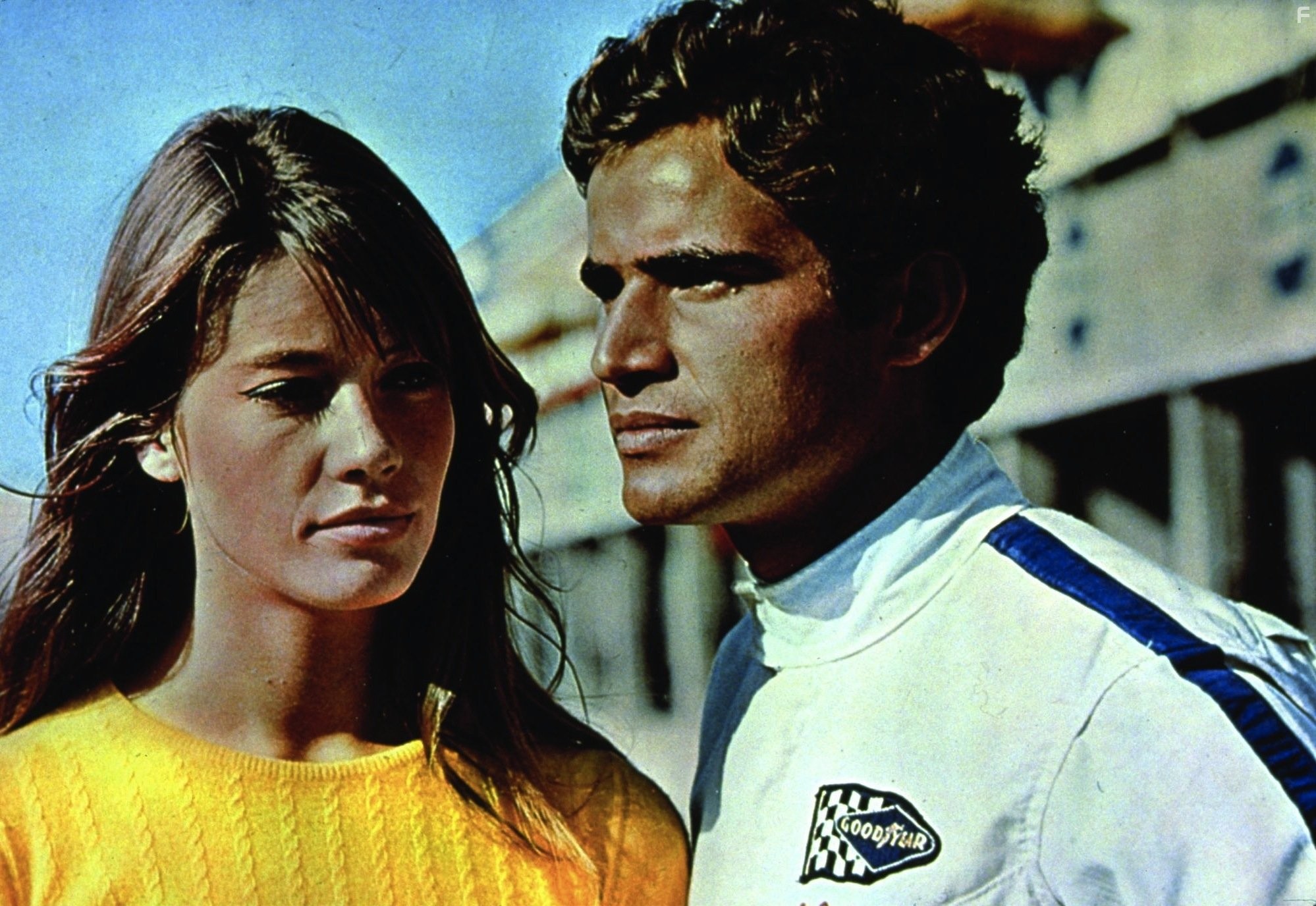 Antonio Sabato and Fran?oise Hardy in Гран при (1966)
